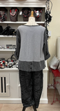 Moonlight Gray Tunic - 2220