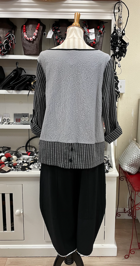 Moonlight Gray Tunic - 2220