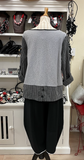 Moonlight Gray Tunic - 2220