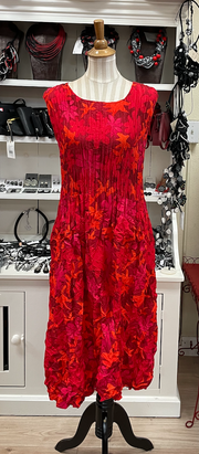 Alquema Smash Pocket Dress - AUTUMN LEAVES