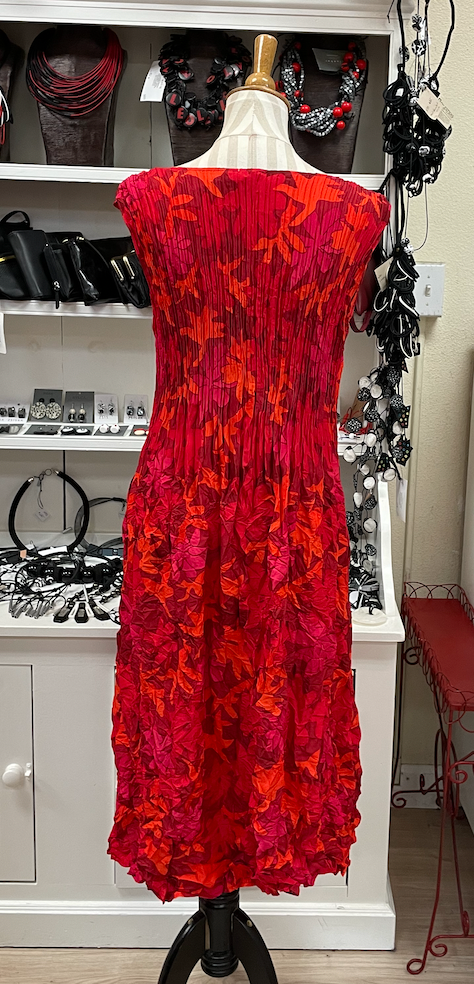 Alquema Smash Pocket Dress - AUTUMN LEAVES