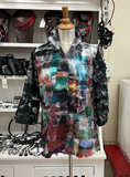 DAMEE MIXED-PRINT SHORT JKT - 4922 - MLT