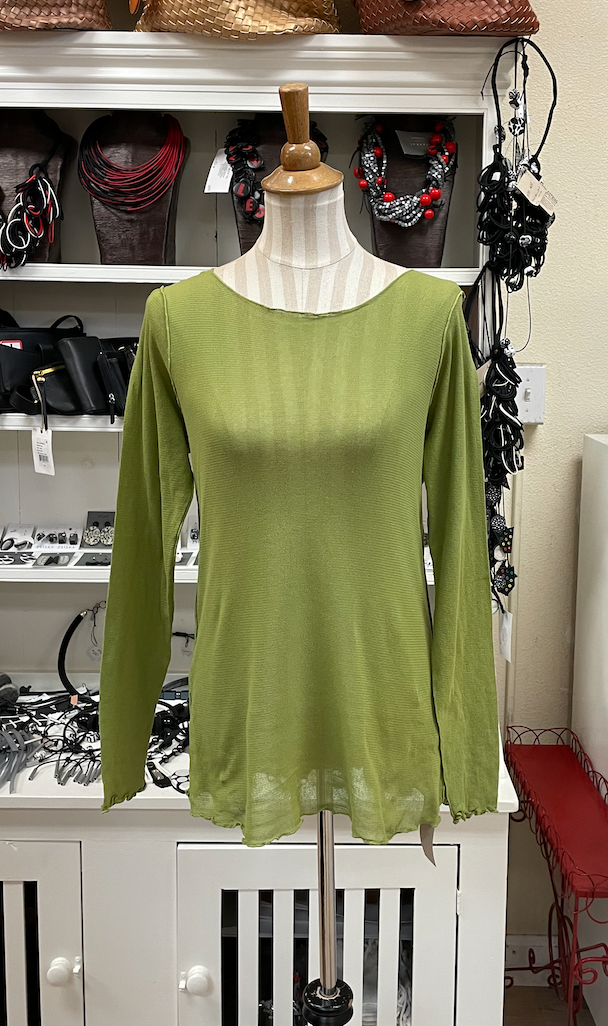 CUT LOOSE - Tulle Pearl Edge Top - 1387839