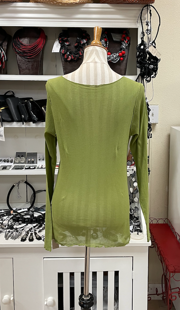CUT LOOSE - Tulle Pearl Edge Top - 1387839