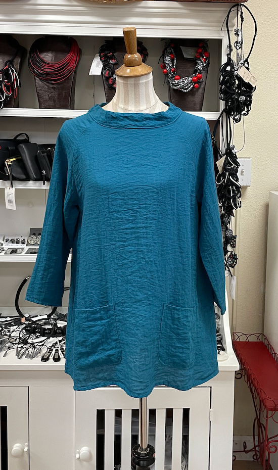 CUT LOOSE - Fall Parachute Raglan Pocket Top - 6386798