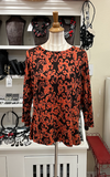 CUT LOOSE - Floral Jacquard Boatneck Tee - 6725060