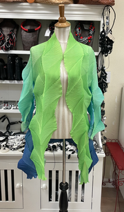Vanite Couture Duster - 88056 - GREEN/BLUE