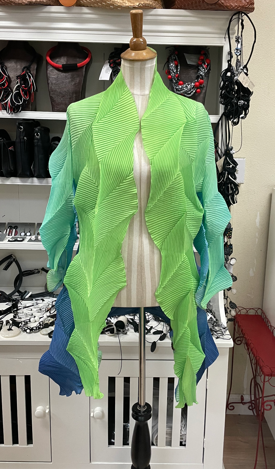 Vanite Couture Duster - 88056 - GREEN/BLUE