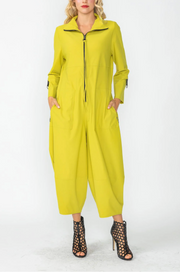 IC COLLECTION Jumpsuit- 3297JS - PEAR