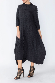IC Collection Dress - 6135D - BLACK