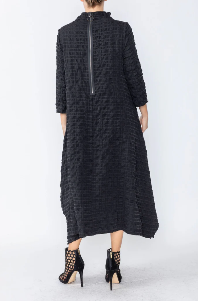 IC Collection Dress - 6135D - BLACK