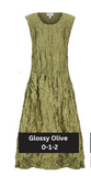 Alquema Smash Pocket Dress - GLOSSY OLIVE