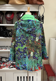 Oopera Raincoat - IRISES BY VINCENT VAN GOGH - J2239RW-8