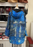 Oopera Raincoat -STARRY NIGHT OVER THE RHONE BY VINCENT VAN GOGH - J8839RW-5