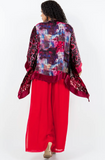 Sterling Style Short Butterfly Jacket - 6009SBJ RED WINE