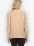 Citron "Solid Caramel" Silk Blouse - 1213SSC