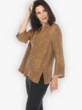 Citron "Solid Bronze" Silk Blouse - 1213SSBR