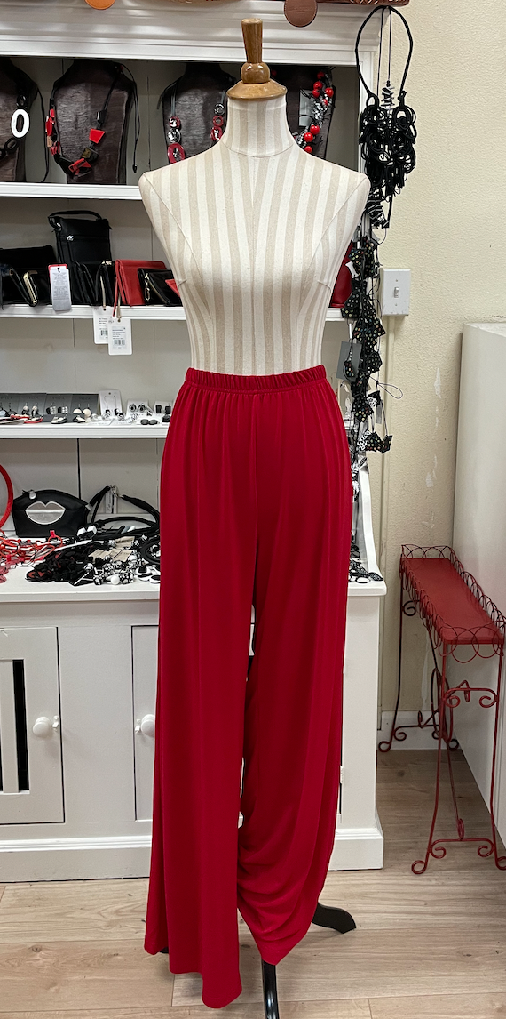 IC COLLECTION Pant - 7760TP - RED – The Total Look