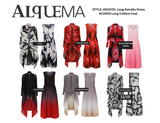 Alquema Long Estrella Dress - SILVER SAND