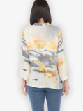 Citron "Golden Happy" Silk Blouse - 1213GH