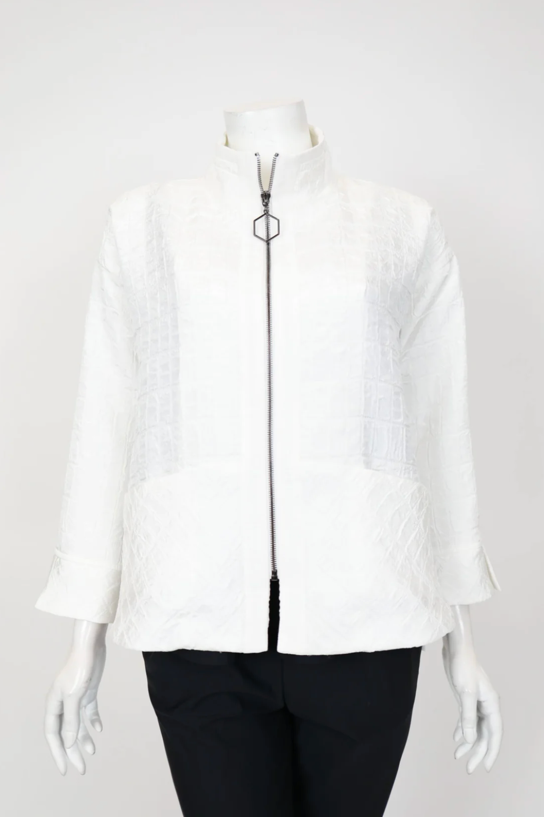 IC COLLECTION Jacket - 6920J - WHITE