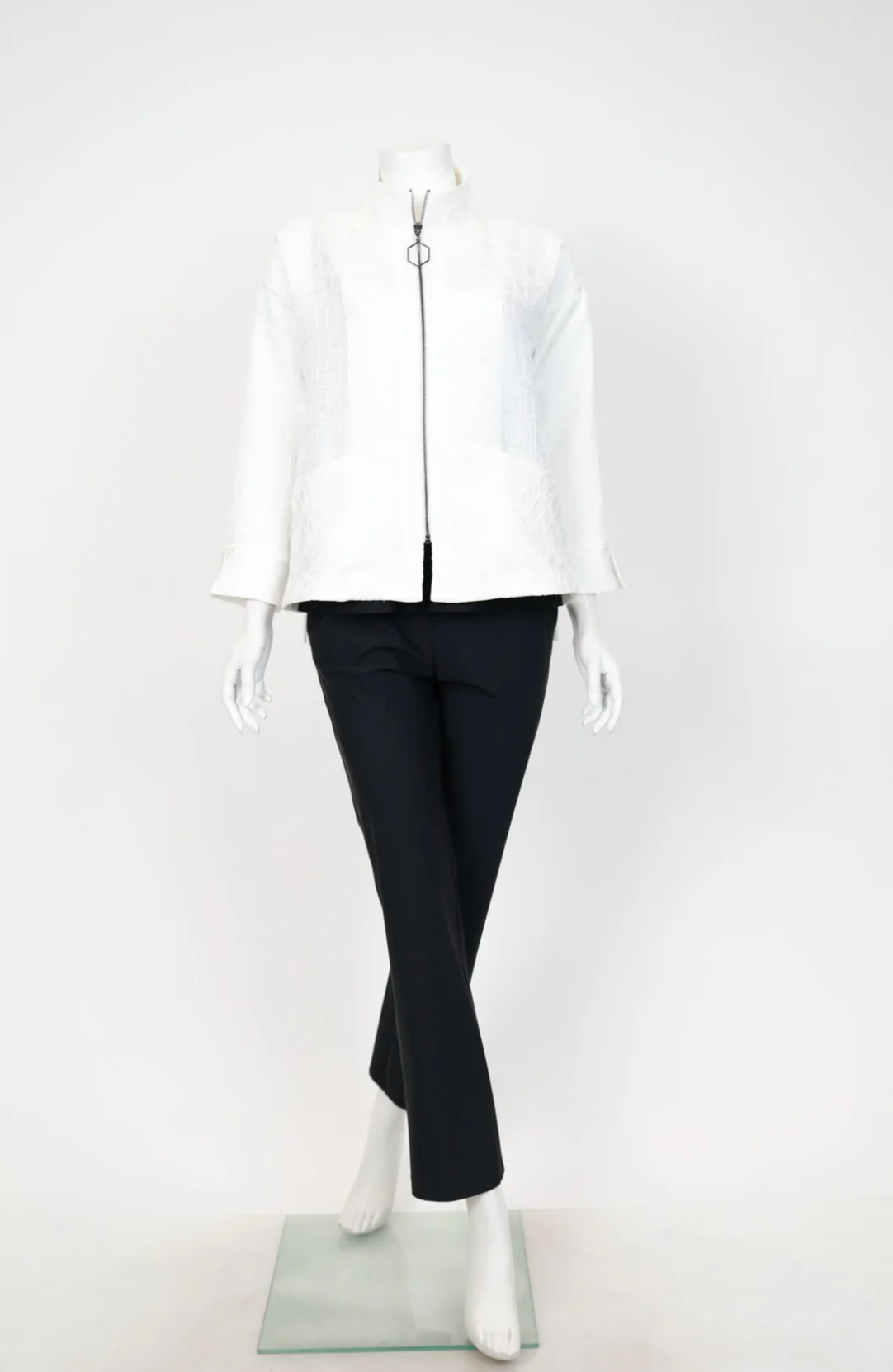 IC COLLECTION Jacket - 6920J - WHITE