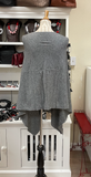 Dolma Cashmere Poncho - GREY