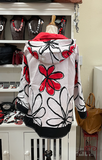 Oopera Raincoat - RED FLOWER - J1239RW-4