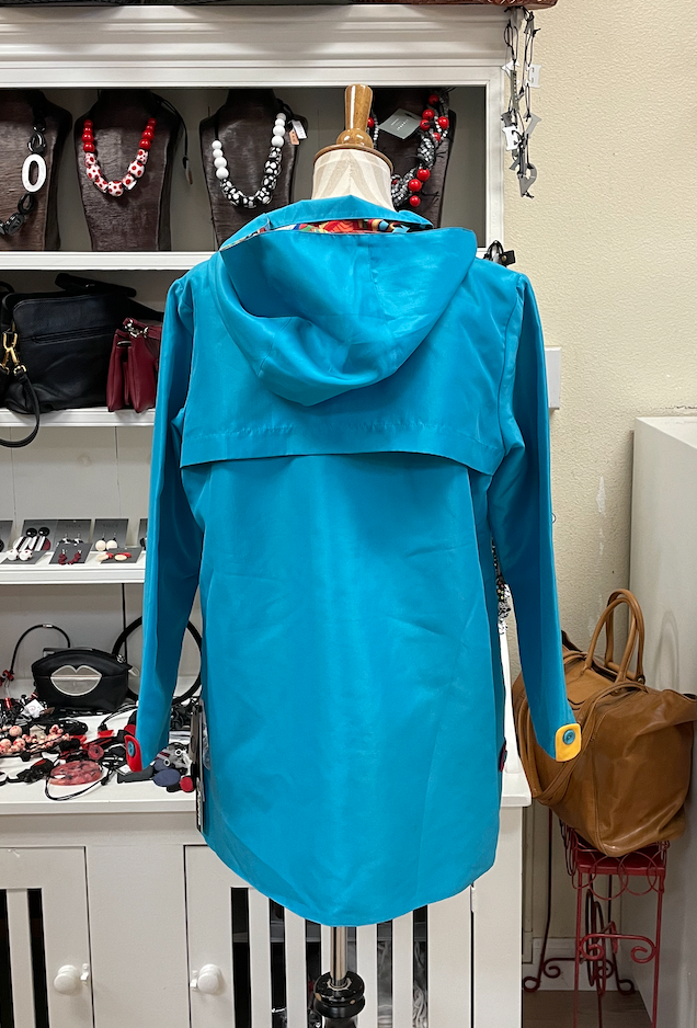 Oopera Raincoat SKY BLUE Multi - J3202RW-8