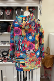 Oopera Raincoat SKY BLUE Multi - J3202RW-8