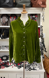CUT LOOSE - Velvet Fitted Shirt - 6997649