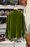 CUT LOOSE - Velvet Fitted Shirt - 6997649