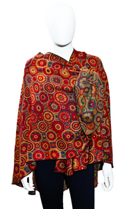 Rapti Cashmere Buckle Shawl - PRINT 58