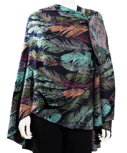 Rapti Cashmere Buckle Shawl - PRINT 26