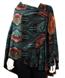 Rapti Cashmere Buckle Shawl - PRINT 27