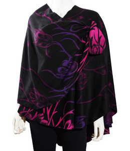 Rapti Cashmere Buckle Shawl - PRINT 40