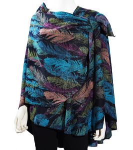 Rapti Cashmere Buckle Shawl - PRINT 44