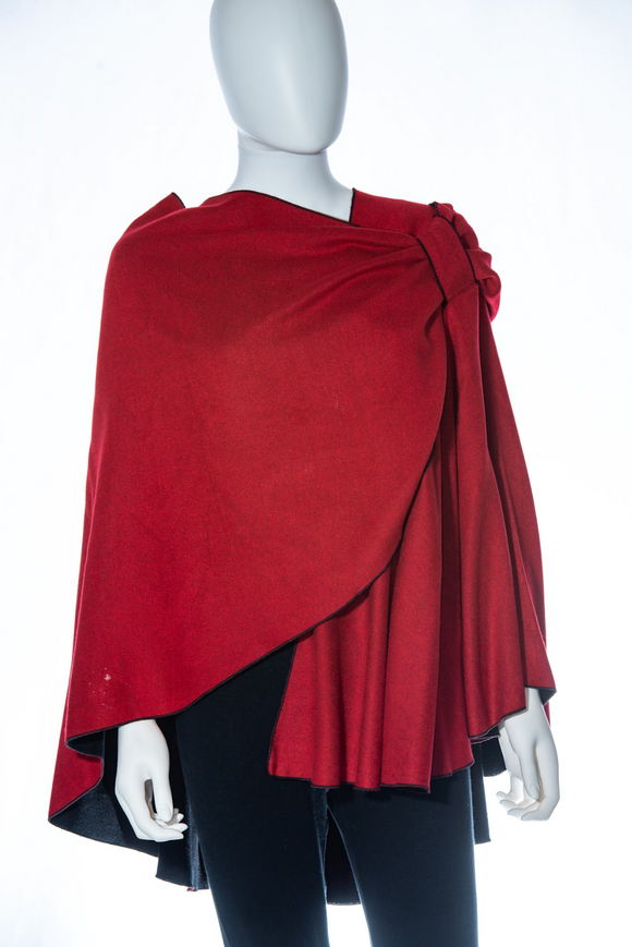 Rapti Cashmere Buckle Shawl - PRINT A