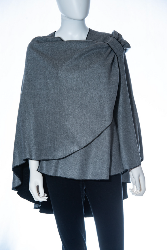 Rapti Cashmere Buckle Shawl - PRINT B