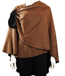 Rapti Cashmere Buckle Shawl - PRINT D