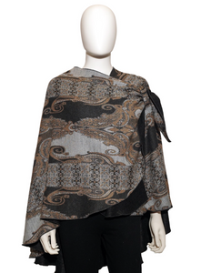 Rapti Cashmere Buckle Shawl - PRINT 505