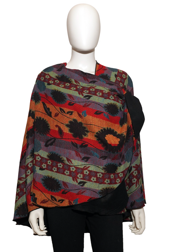 Rapti Cashmere Buckle Shawl - PRINT 507