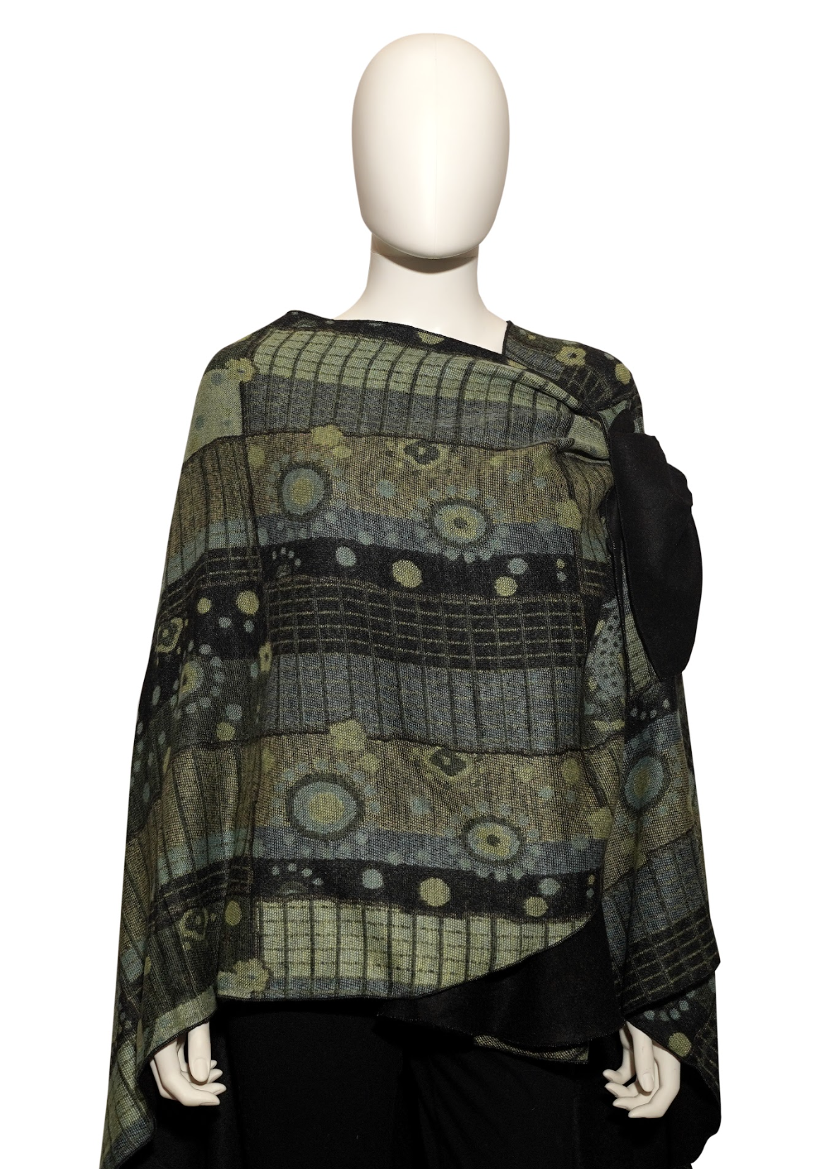 Rapti Cashmere Buckle Shawl - PRINT 502