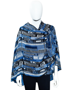 Rapti Cashmere Buckle Shawl - PRINT 61