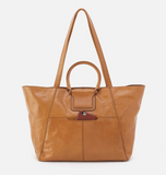HOBO - Sheila East-West Tote - NATURAL IN POLISHED LEATHER