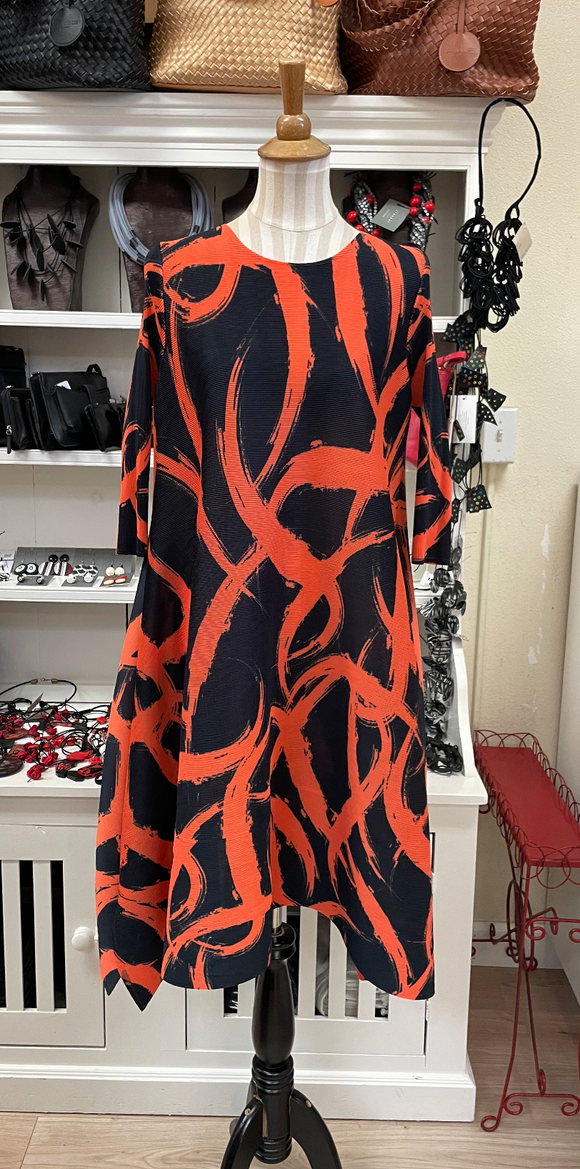 Vanite Couture Dress - 91322 - ORANGE