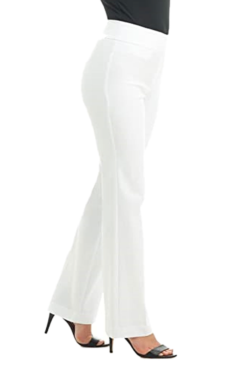 Krazy Larry - P-25 Flare Pants - WHITE