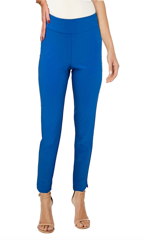 Krazy Larry Pants - P-21 Microfiber Ankle Pants BLUE