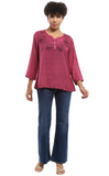 Parsley & Sage ARZA TOP - 25S482C - FUCHSIA