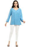 Parsley & Sage BECKY TOP - 25S483C - BLUE